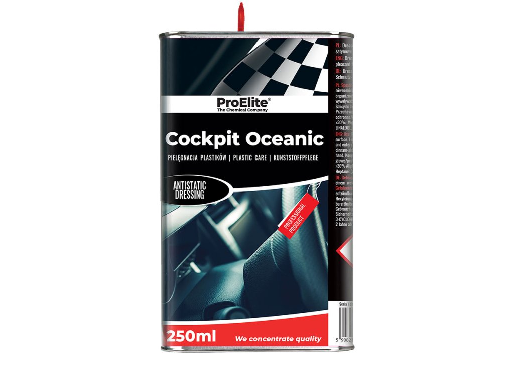 Cockpit Oceanic - Ochrana a leštění palubních desek a plastů