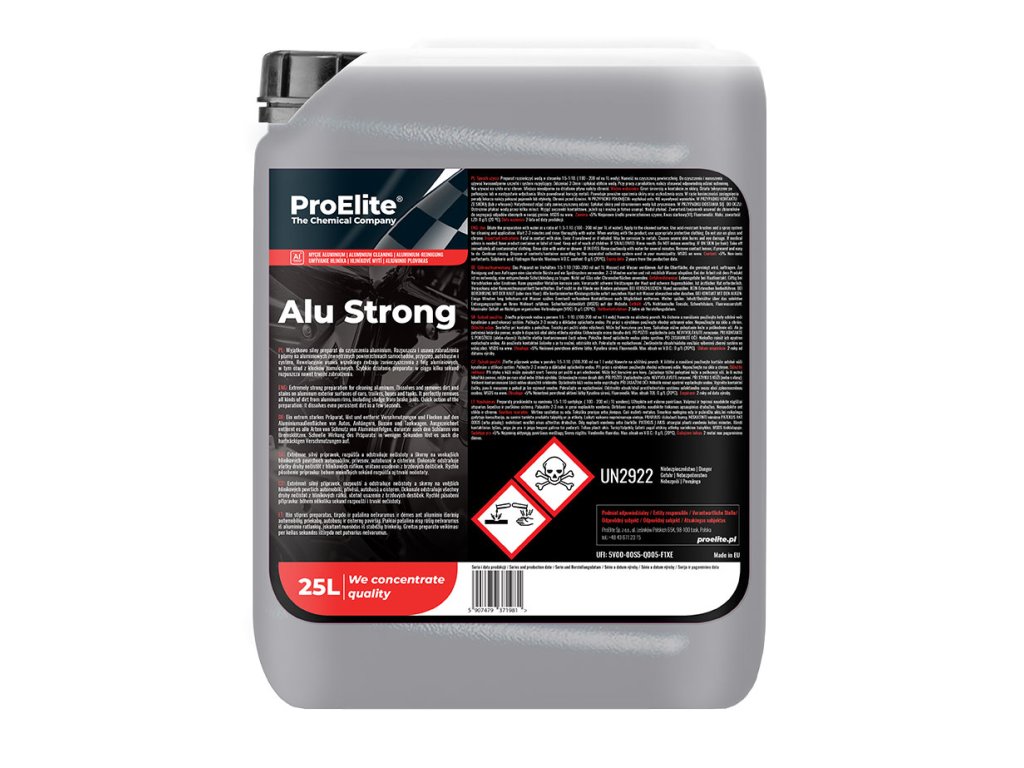 Alu Strong - Speciální kyselina pro čištění hliníkových a kovových povrchů