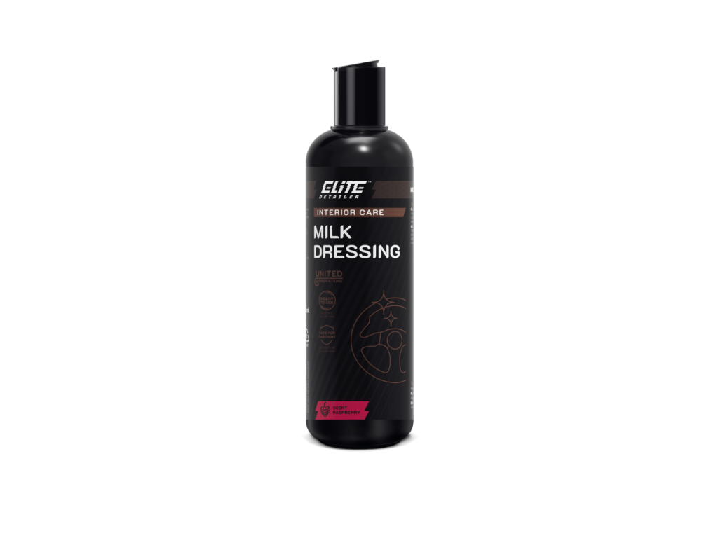 Milk Dressing - Ošetřující mléko na přístrojovku a plasty s vůní malina